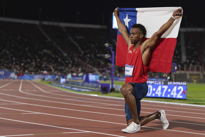 As Chilean decathlete Santiago Ford neared the finish line of the 1,500-meter race of his sport’s program at the Pan American Games.

Know more: businessmirror.com.ph/2023/11/02/cub…