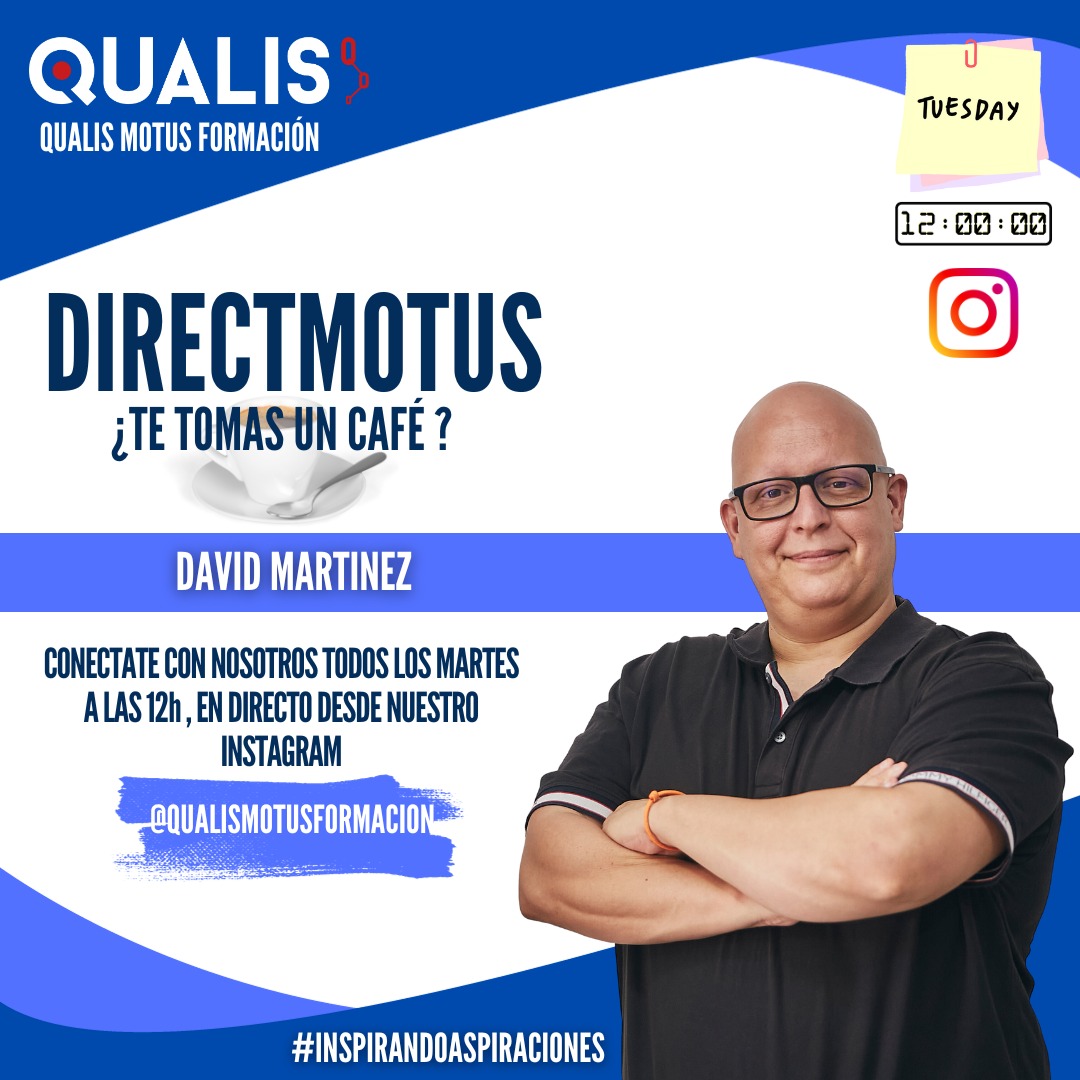 📢 Agendas modo on??
Mientras otros nos roban, nosotros regalamos...
🚀🚀DIRECTMOTUS🚀🚀
Quieres un ☕ con nosotros?
Todos los martes con <a href="/david_mpozo/">David Martínez</a> a los 🎙️

Os esperamos en nuestra cuenta de Instagram @qualismotusformacion 
#formación #direct #qualis