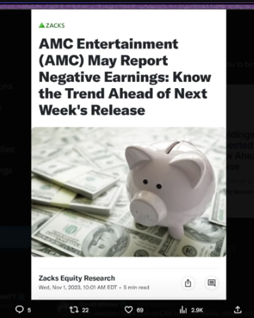 EYESON_NEWS's tweet image. #EyesOnNews OPINION

Follow my #Jaggaredpath here

EVEN IF I WAS NOT AN #AMC follower these jokers sure would make me become curious

So #TaylorSwiftErasTour #ParadigmSwifties must be scaring someone(s) They not only have this FUD on boil they also have a WAY TOO SMALL PIGGY BANK