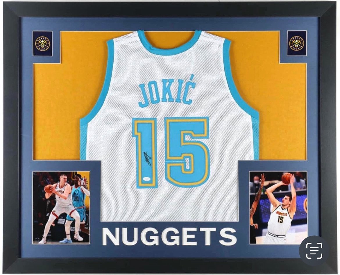 We hope you’ll join us for the 2023 Kickoff Social this Saturday, November 4th, at the Greeley Country Club! Live Auction, Silent Auction, Raffle, Social Hour, and more

You could even come away with awesome auction items like this framed and autographed Nikola Jokić jersey 🔥