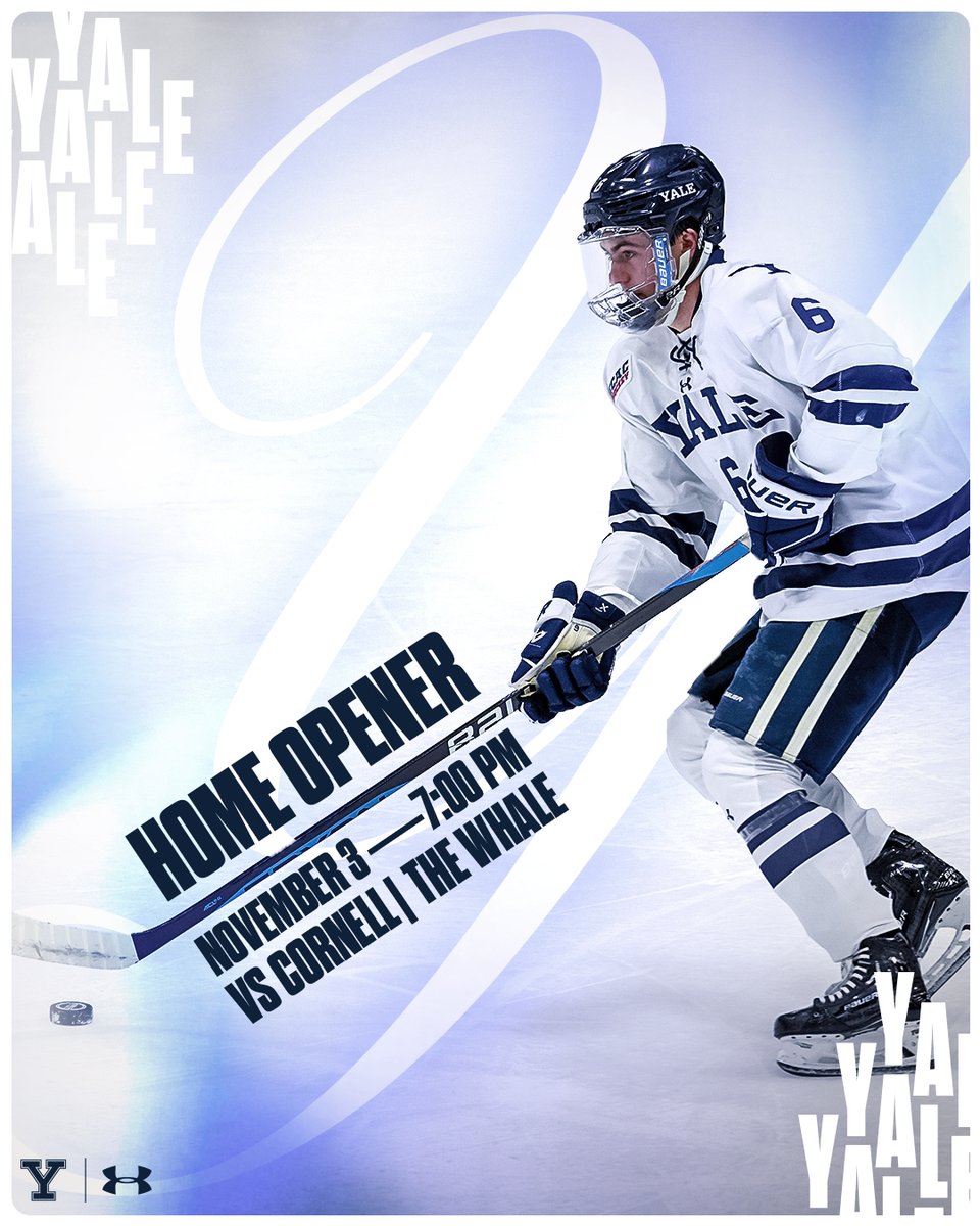 YaleMHockey's tweet photo. ②④ from now—we're back home! 🐳

#BoolaBoola https://t.co/43fQ2f8FlK