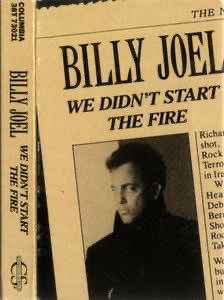 Wanna hear something really creepy?? Almost everything Billy Joel predicted in the song “We Didn’t Start the Fire” has come true!!! Scary!!!