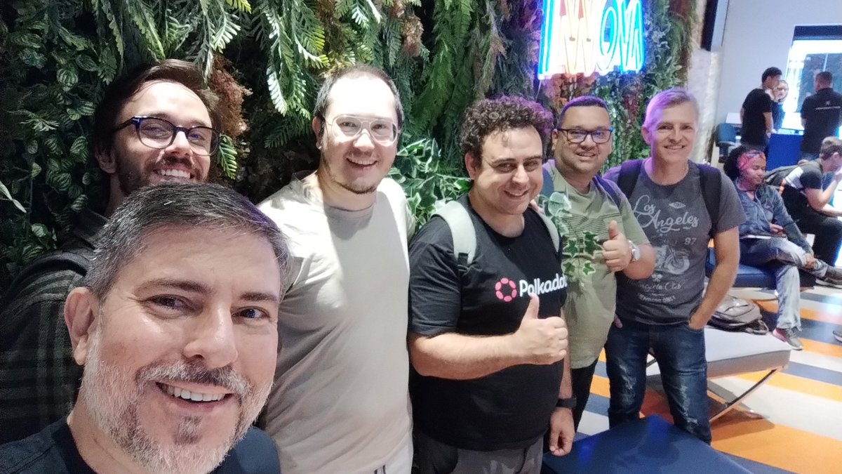 Registros do Bootcamp da Chainlink de hoje em SP!