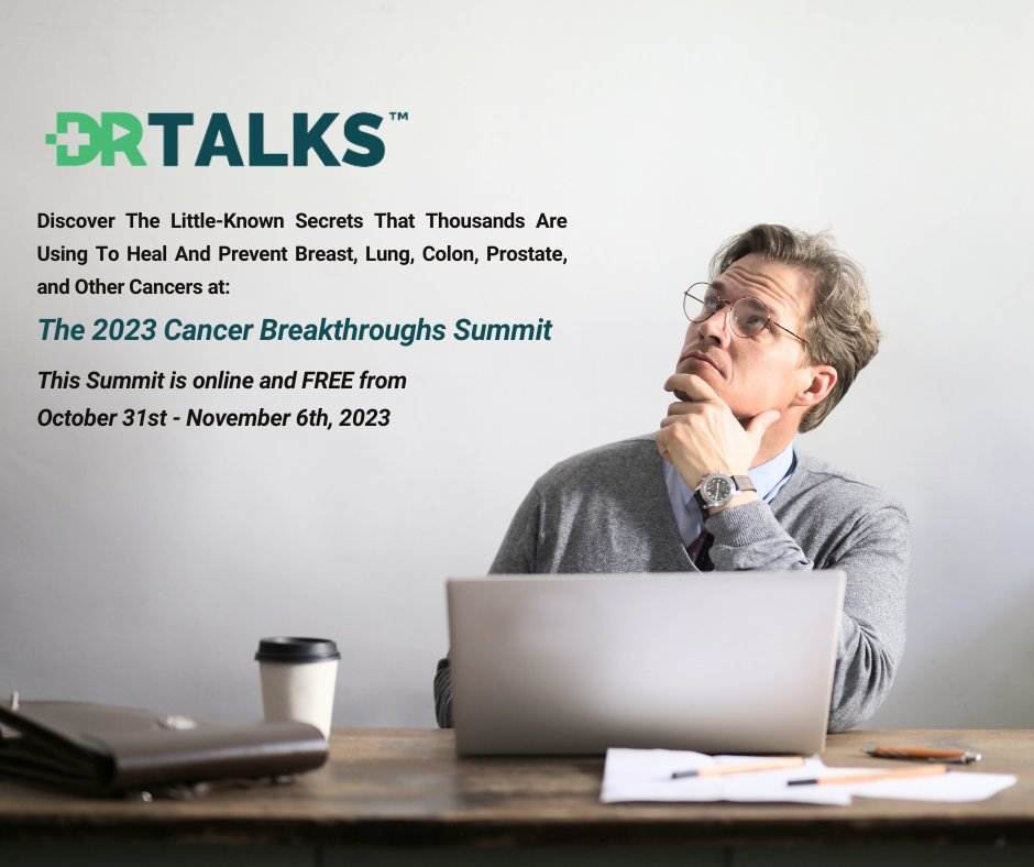 MTMtweet's tweet image. Join the Cancer Breakthroughs Summit today &amp;amp; get the knowledge you need to fight cancer. Equip yourself with strategies, tools &amp;amp; more ✅ 
Register free here: drtalks.com/cancer-breakth… #CancerSurvivor #Inspiration #CancerJourney #Empowerment #OnlineSummit #AlternativeTherapies