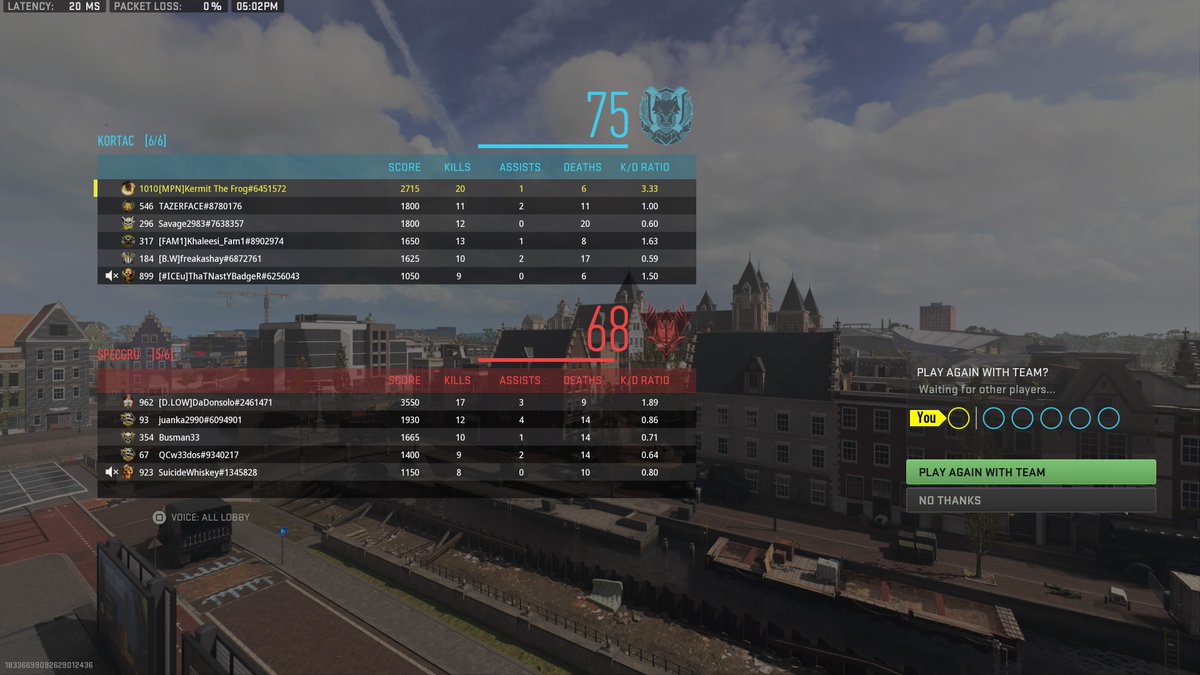 Tezza187's tweet image. #MPN  #ThisIsTheWay  #PS5Share  #CallofDuty