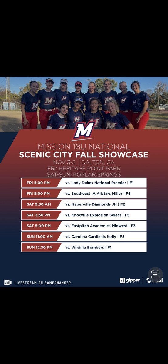 I’ve started my fall season batting .512 in 43 at bats, and slugging .744.  Come watch me and my team compete this weekend in Scenic City!🚨 #2024uncommited #catcher <a href="/UncommittedUTR/">Under The Radar 𝕏</a> <a href="/SoftballRecruit/">Softball Recruit 🥎</a> <a href="/CoastRecruits/">Coast 2 Coast Recruits</a> <a href="/TopPreps/">247 College Sports News Recruiting Top Preps on X</a> <a href="/SBRRetweets/">Softball Recruiting Reposts</a> <a href="/USFCougarsSB/">USF Softball</a> <a href="/AubreyVoboril/">Aubrey Honeycutt (Voboril)</a> <a href="/coachbbouman/">Bailey Bouman</a>