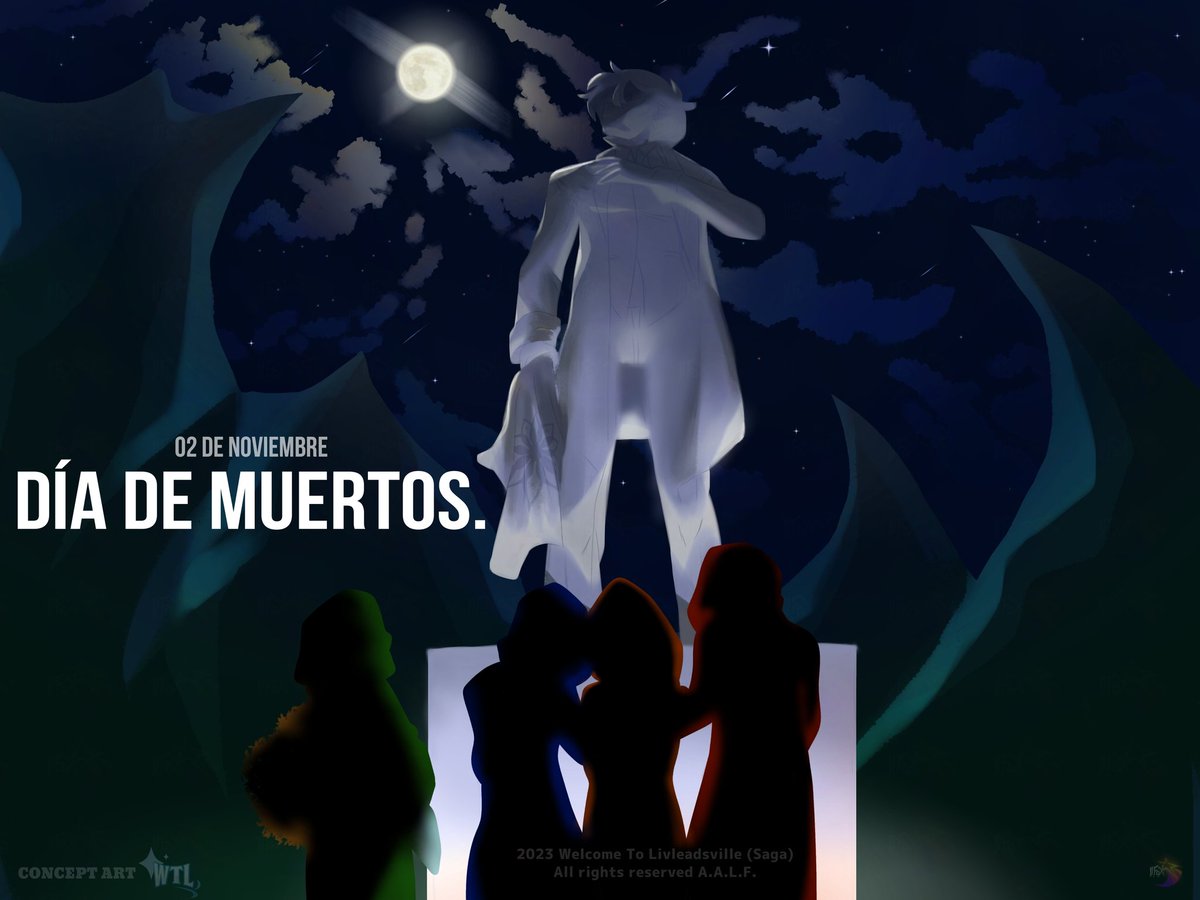 WTLShow_llFoX's tweet photo. Conmemorando a los que ya no están con nosotros, a nuestros seres queridos que han trascendido.
02 de Noviembre, Día de Muertos. 🕯️🕯️🕯️

#DiaDeMuertos #WTL #welcometolivleadsville #animationproject #conceptart https://t.co/JxLTiN0Yfo