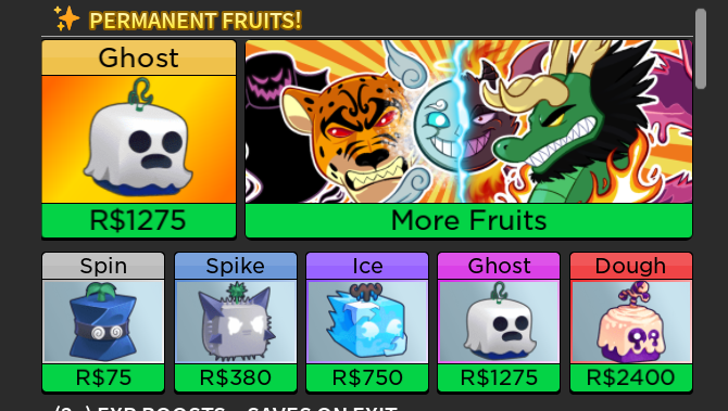 Blox fruits on X: The Shop Got Updated:  / X