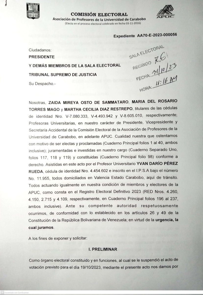 ComisiónelectoralAPUC2019 tweet media