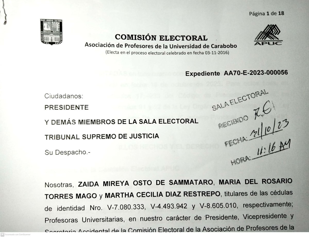 ComisiónelectoralAPUC2019 tweet media