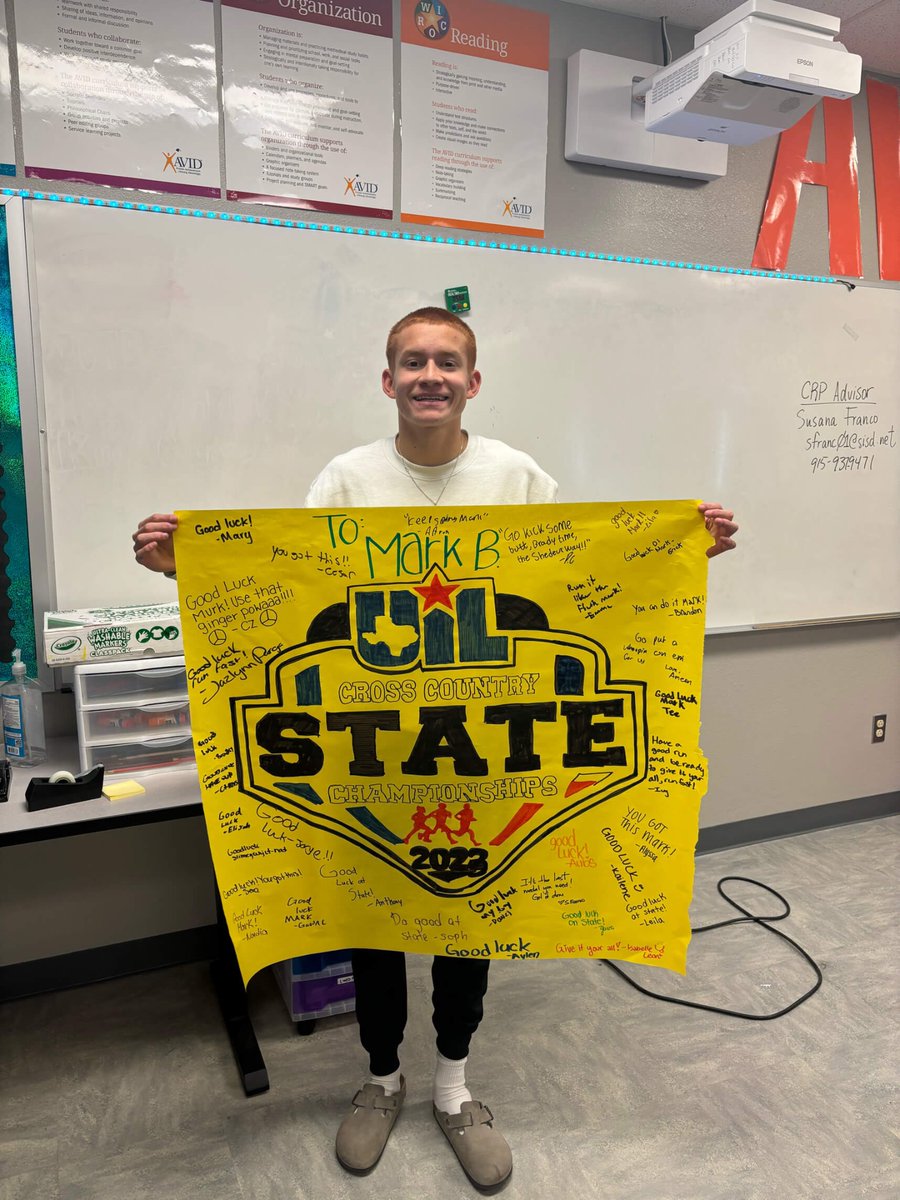 Susie Franco, M.ED (@sfranco_phhs) on Twitter photo <a href="/PHCrossCountry1/">Coach Ibrahim</a> wishing good luck to their teammate Mark as he heads out to state! Mark is the 2nd runner in Pebble Hills XC history to make it to state! Bring home some hardware Mark. We are proud of you. <a href="/APRIL_PHHS/">April Marie Ortega-Valdez</a> <a href="/Pebb_StuCo/">PHHS STUCO</a> <a href="/PHills_HS/">Pebble Hills High School</a> <a href="/PHCrossCountry1/">Coach Ibrahim</a> wishing good luck to their teammate Mark as he heads out to state! Mark is the 2nd runner in Pebble Hills XC history to make it to state! Bring home some hardware Mark. We are proud of you. <a href="/APRIL_PHHS/">April Marie Ortega-Valdez</a> <a href="/Pebb_StuCo/">PHHS STUCO</a> <a href="/PHills_HS/">Pebble Hills High School</a>