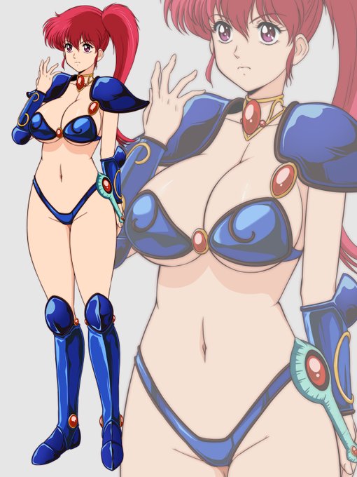 #幻夢戦記レダ 朝霧陽子
80年代のワカメ影は結構難しい
コロナも漸く抜けたので活動再開(・∀・) 