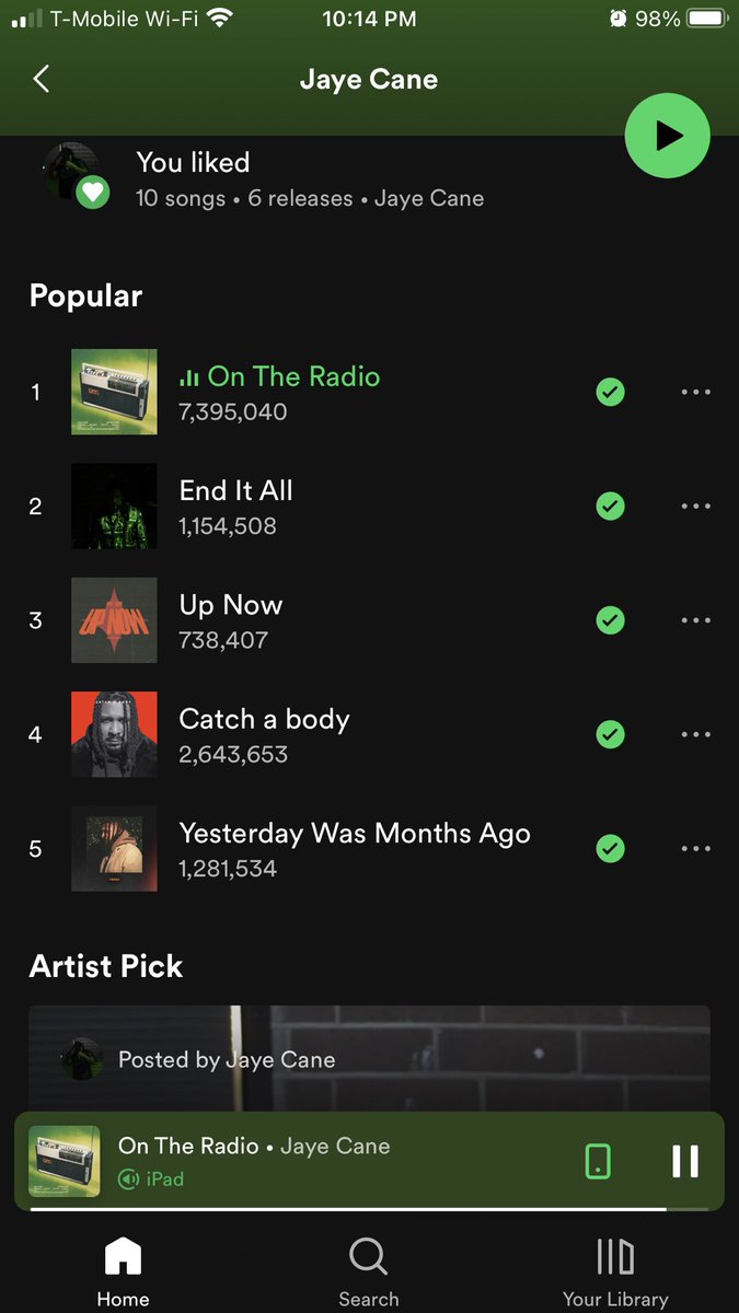 ruthidaholmes's tweet image. Y’all see these numbers? Let’s get them up even more yall  KEEP ON STREAMING!!!!! Let’s get his music all the way up he deserves it all❤️❤️❤️❤️🐺🐺🐺🐺⭕️⭕️⭕️⭕️⭕️🫶🏻🫶🏻🫶🏻🫶🏻🫶🏻🫶🏻@Jayecane  #ONTHERADIO #ENDITALL #UPNOW #YWMA #CATCHABODY