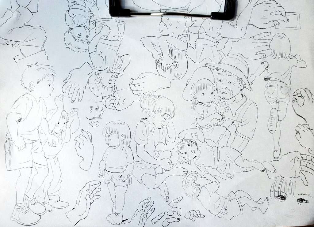 やわやわ鉛筆スケッチ✏️ 
