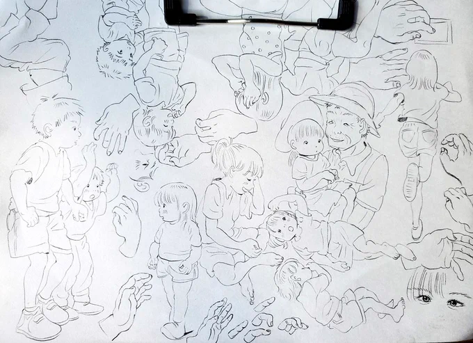 やわやわ鉛筆スケッチ✏️ 