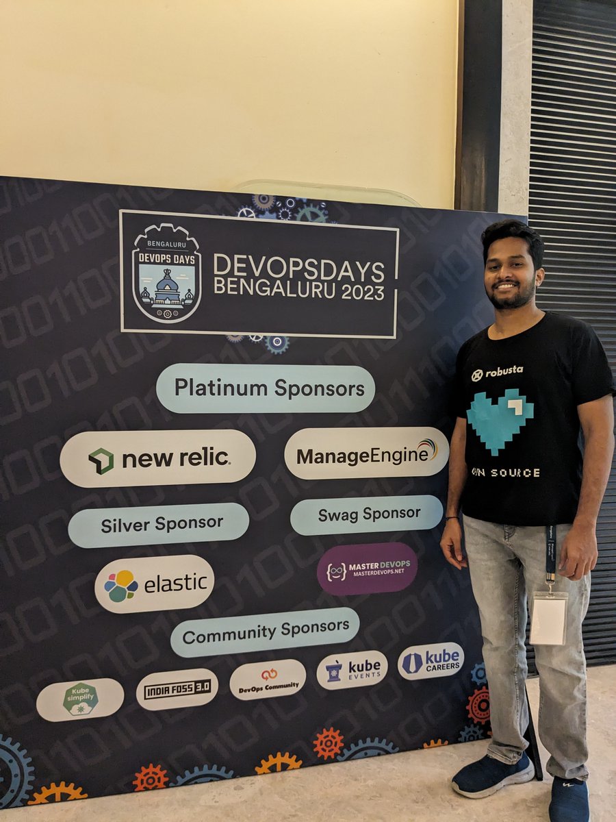 pavangudiwada_'s tweet image. Another year of the wonderful @devopsdays_blr✅

Met a ton of friends, made new ones and gave a lightning talk🌩️

Still missing a lot of pictures…send them🥺