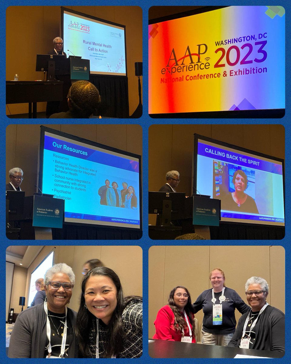 Thank you Dr Anita Martin for sharing how you & your team is addressing rural mental health in your community at #AAPNCE2023. #AAPCOCP is grateful for the stories you shared & your call to action! It was also wonderful to reunite with a fellow Clinical Scholar ❤️@CSPfellows