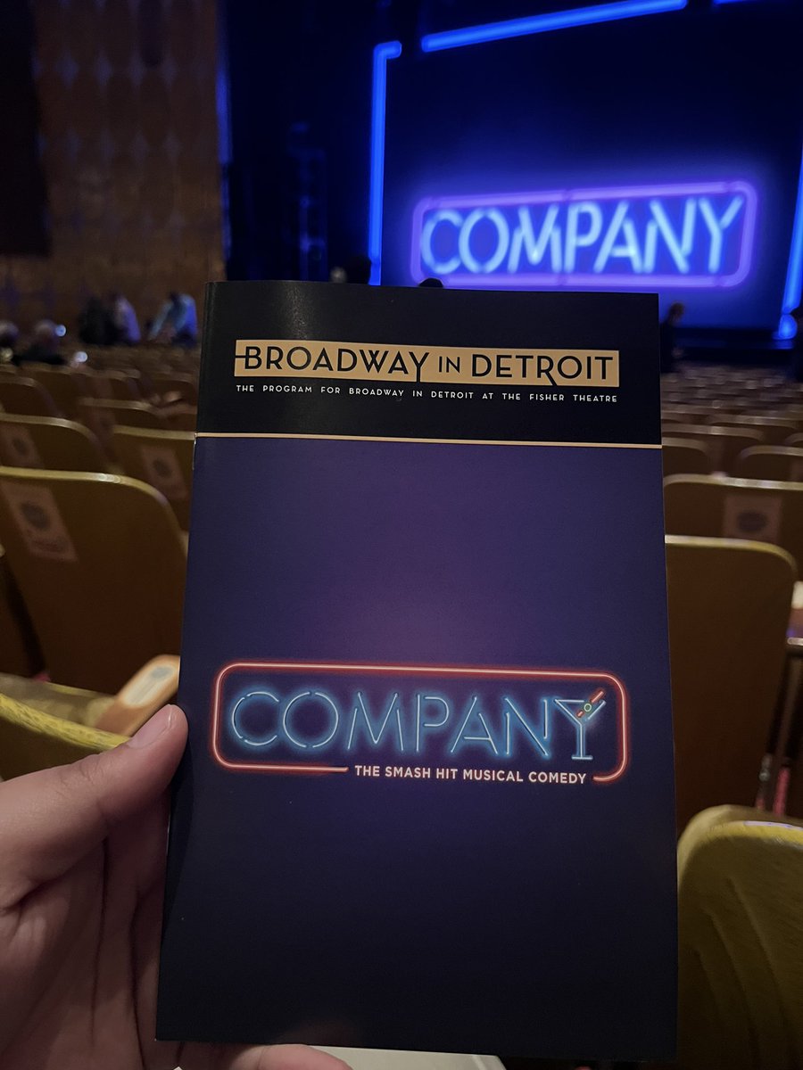lamichaels1995's tweet photo. Incredible to see #CompanyMusical on tour! #Broadway #BroadwayInDetroit #Company #LadiesWhoLunch https://t.co/1J3kBgHlJ6