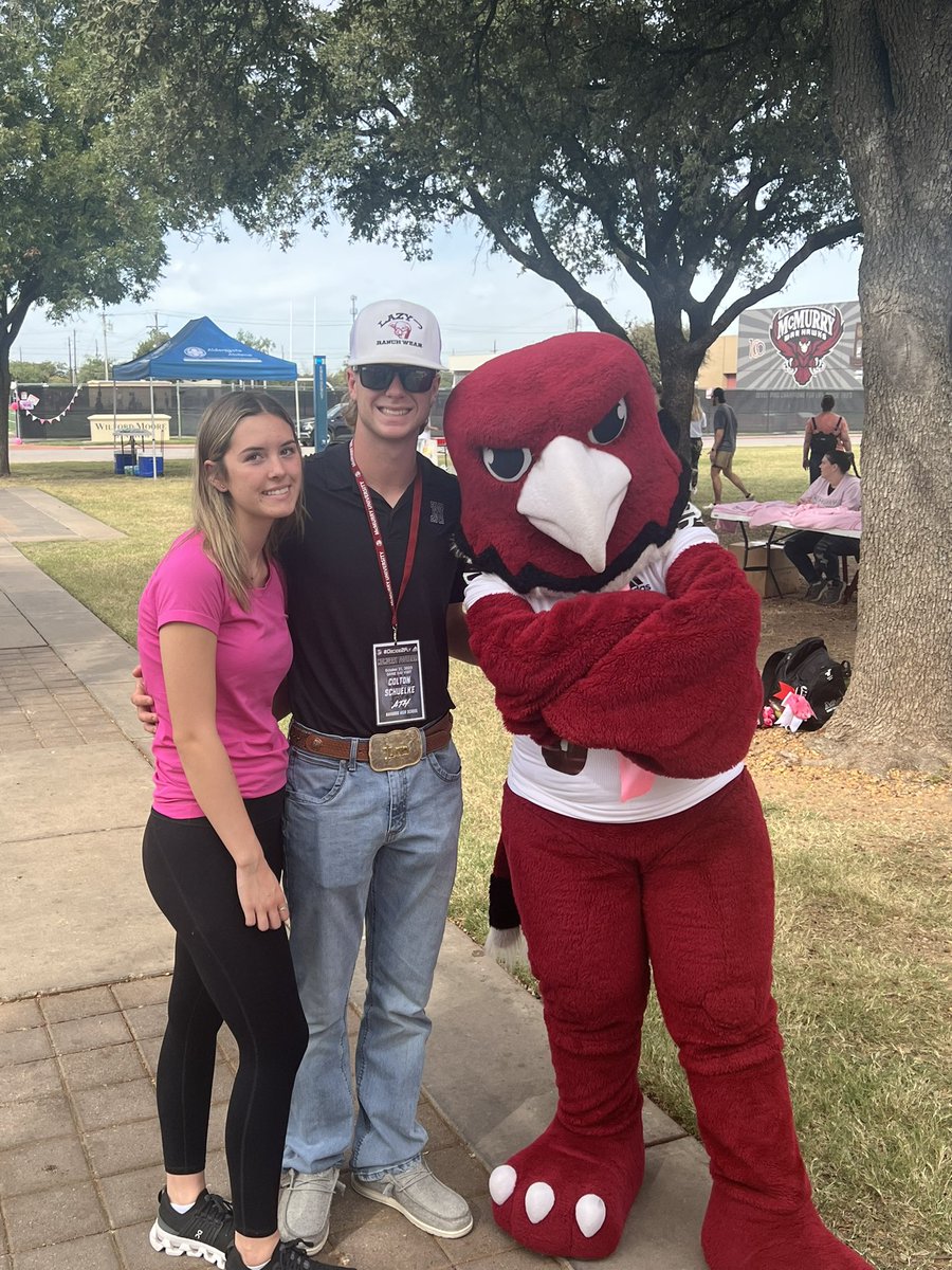 Colton Schuelke (@colton_schuelke) on Twitter photo Loved being on campus today for <a href="/McMURRYFOOTBALL/">McMURRY FOOTBALL</a>! Got a big dub over HPU! Thank you @CoachBapMcM <a href="/CoachRCollins/">Coach Reed Collins</a> <a href="/CoachRauMCM/">Mark Rau</a> @CoachNealMCM for the amazing day!
#decidetofly #FAW
<a href="/schuelkek01/">Korey Schuelke</a> <a href="/Kambriajune/">Kambria Fullerton</a> Loved being on campus today for <a href="/McMURRYFOOTBALL/">McMURRY FOOTBALL</a>! Got a big dub over HPU! Thank you @CoachBapMcM <a href="/CoachRCollins/">Coach Reed Collins</a> <a href="/CoachRauMCM/">Mark Rau</a> @CoachNealMCM for the amazing day!
#decidetofly #FAW
<a href="/schuelkek01/">Korey Schuelke</a> <a href="/Kambriajune/">Kambria Fullerton</a>