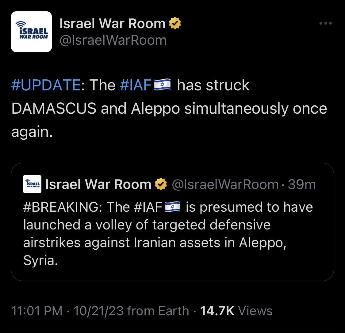 JPHilllllll's tweet photo. Israel isn’t just bombing Gaza. They’re also bombing the West Bank, Lebanon, and Syria. https://t.co/9vqzEI4NNy