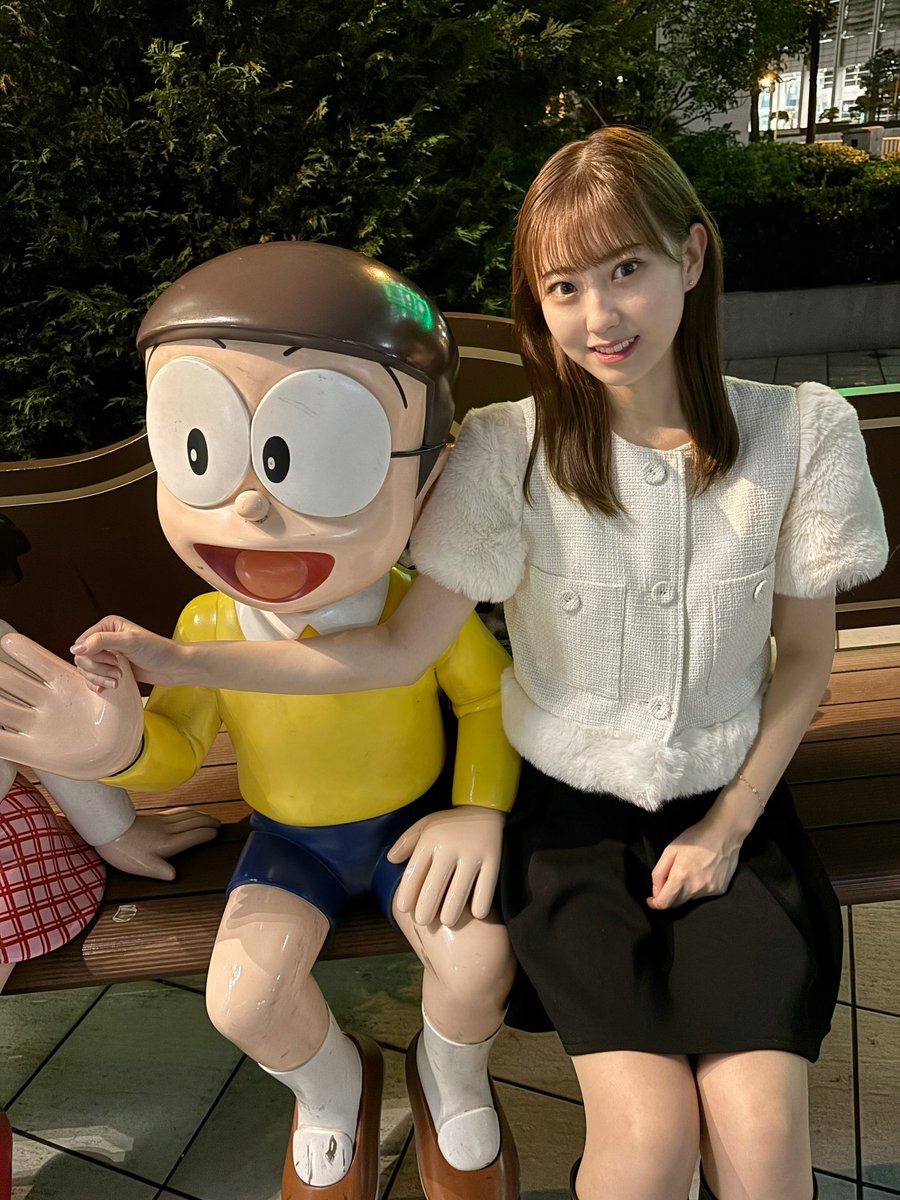 こんにちは!! ダイバーシティにのび太くんいた╭Ꙭ╮ この日着ていた