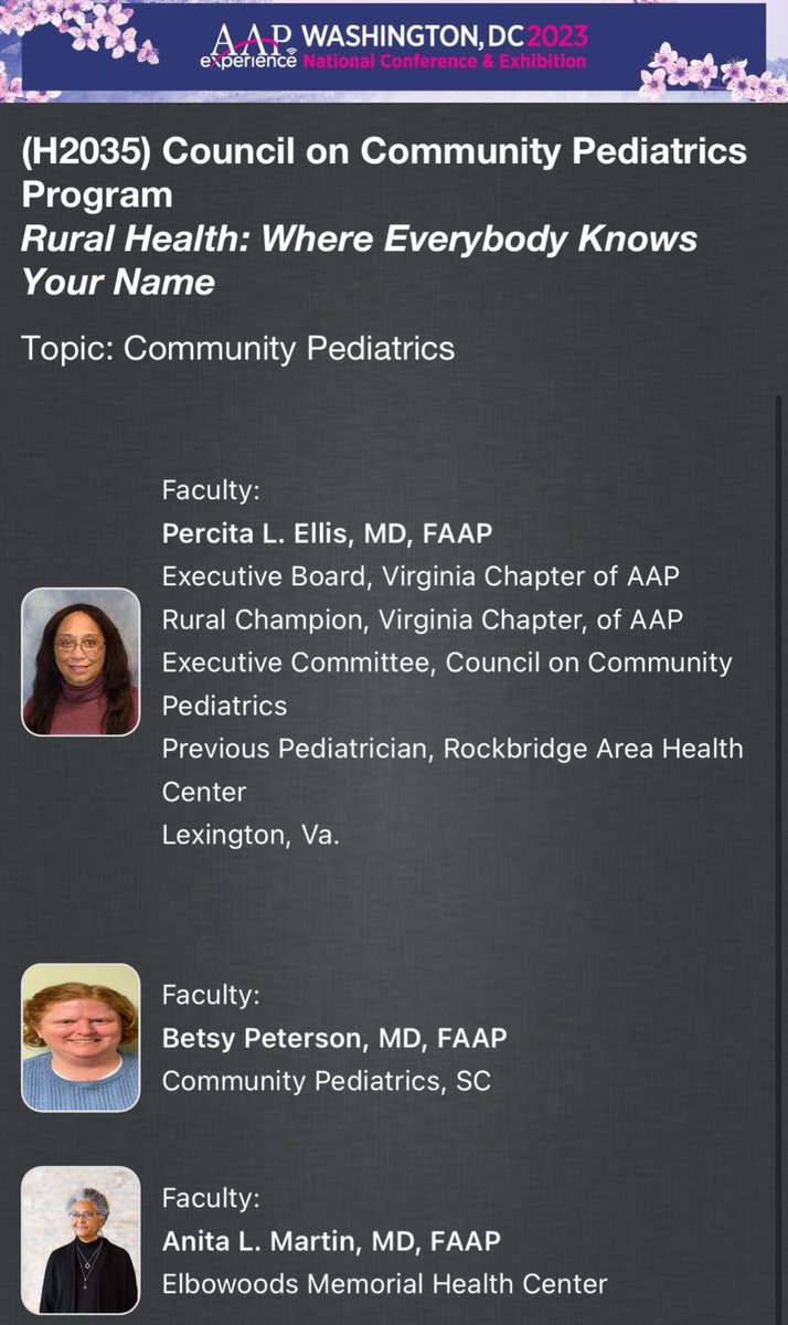 Thank you to our presenters & congratulations Dr. David Keller & Dr. John Takayama on receiving awards recognizing your outstanding contributions to community pediatrics! Special shout out to @cpeltier007 for planning an incredible session & being our #AAPCOCP education chair!