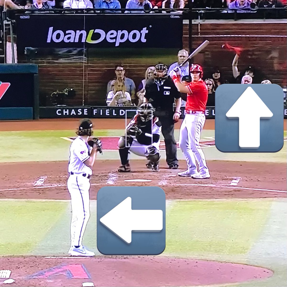 TerenceCGannon's tweet photo. This guy is apparently an equal opportunity distraction. (📷 @TBSNetwork) | #NLCS #Postseason https://t.co/yOtHyeo3Tr