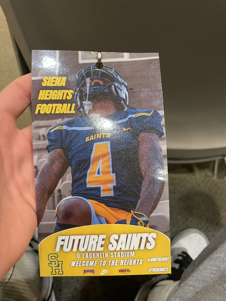 ColtonEndicott1's tweet photo. I had a great time last week at Sienna Heights University! Thanks @Coach0z for the invite!!! https://t.co/4vO9na4Soa