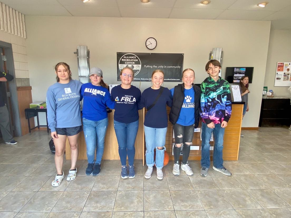 Alliance Recreation Center day of service #nefbla