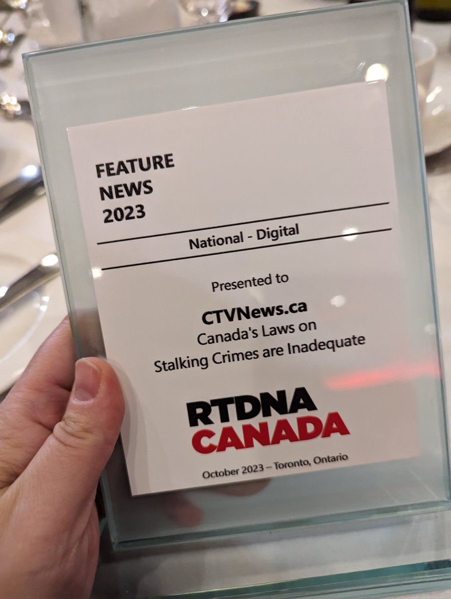 Congratulations to <a href="/C_Somos/">Christy Somos</a> on her <a href="/RTDNA_Canada/">RTDNA_Canada</a> award for her feature written for @ctvnews, read it here: ctvnews.ca/canada/canada-…