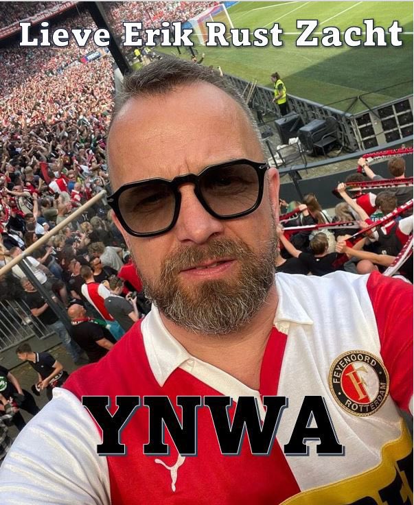 Rust zacht vriend ❤️ #Feyenoord #feyvit #erik #YNWA