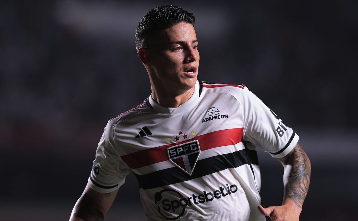 James Rodríguez pelo @SaoPauloFC: ⚔️5 jogos (2 titular) 🅰️1 assistência ⏰176 mins jogados 🔑5 passes decisivos (!) 🛠️2 grandes chances criadas ( - Thread from Sofascore Brazil @SofascoreBR - Rattibha