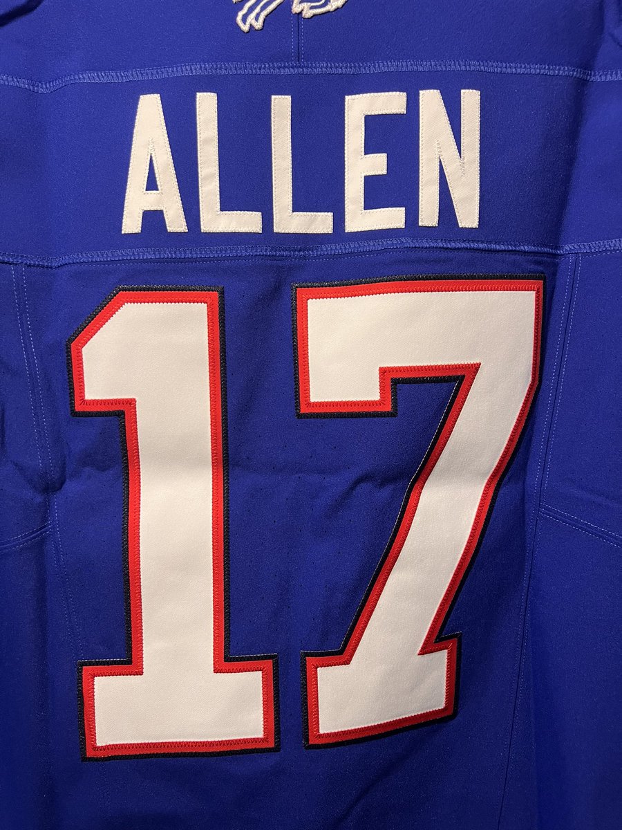 ctrachtman's tweet photo. @nikestore @OfficialNFLShop is there quality control check on these $360 jerseys before shipping them out? Order 3 on the way. Please #usearuler What am I supposed to wear for the Bills game now?
@BuffaloBills @JoshAllenQB @nflcommish @NFL @stefondiggs @barstoolsports https://t.co/zC5l03tIZJ