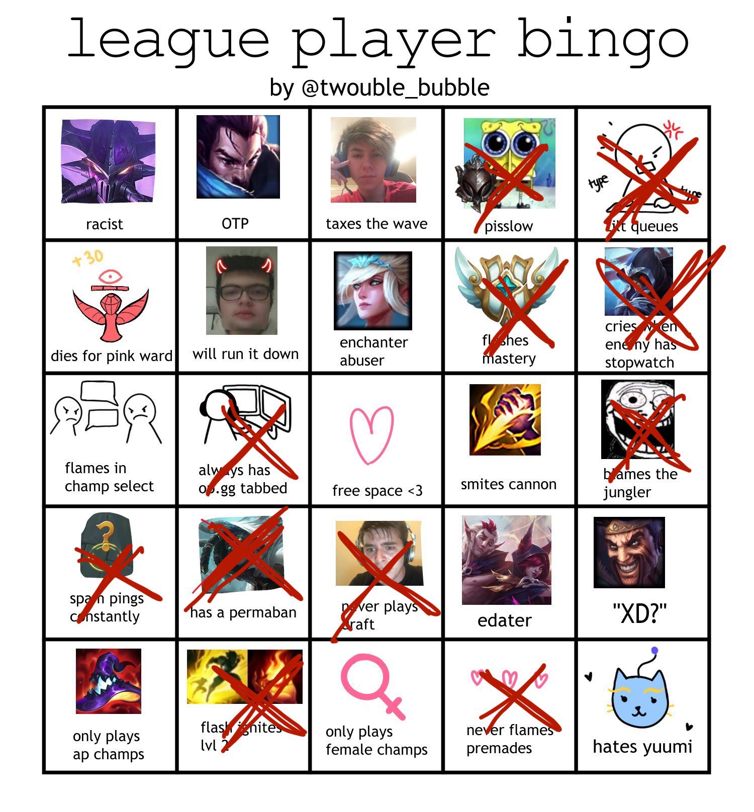 bingo league of legends  League memes, League of legends memes