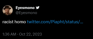 Piapht's tweet photo. OH NO IM GETTING RATIOED BY @Eyesmono  ON TWITTER https://t.co/riWE58gD6g