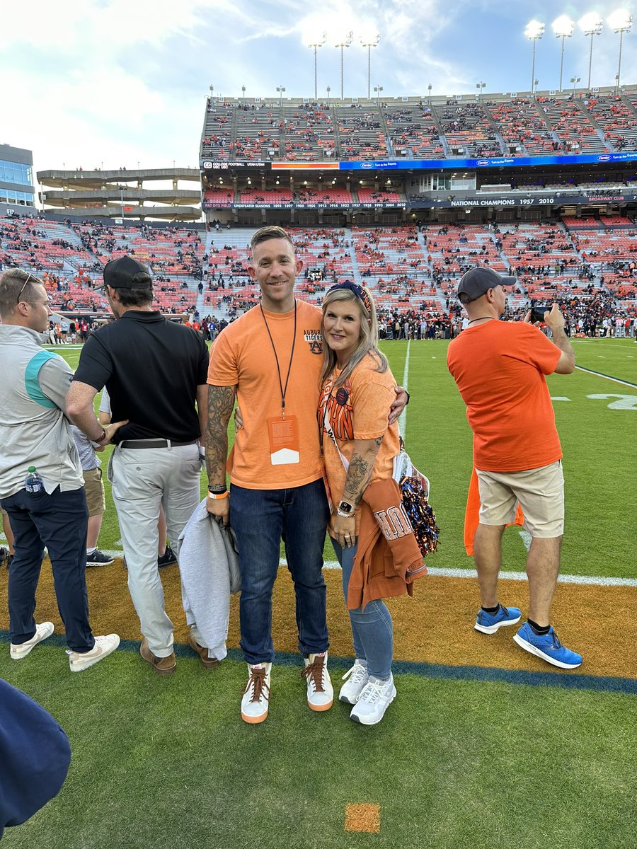 Pregame in Jordan Hare - #WarEagle