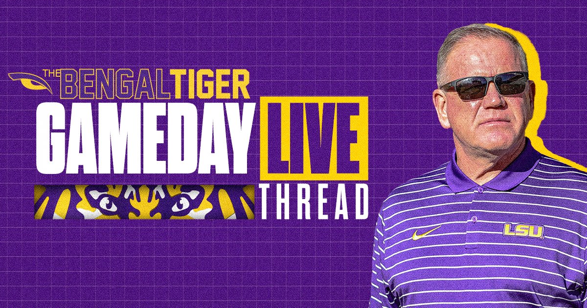 New: #LSU vs. Army is underway! A few minutes in and the Tigers are already in the end zone. Track the entire game on the @BengalTigerOn3 LIVE Thread: on3.com/teams/lsu-tige… We're hanging out on the board. Come chat with fellow Tigers fans: on3.com/boards/threads…