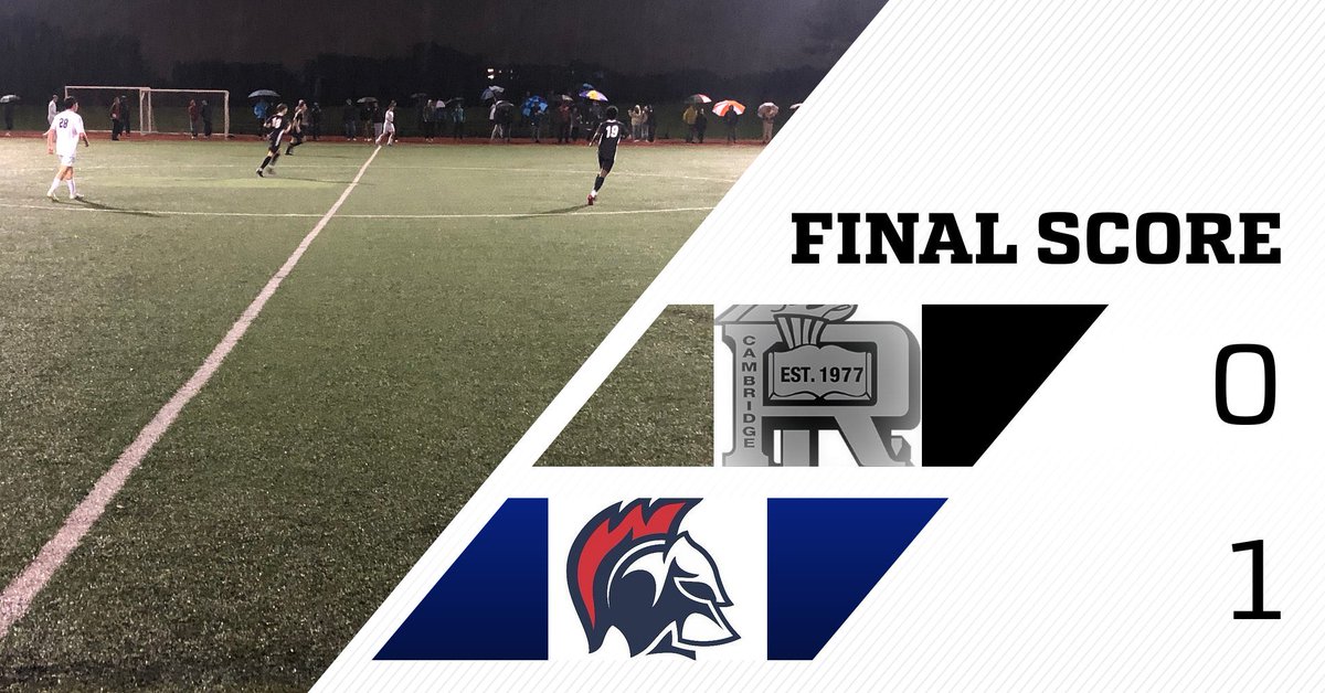 CRLSFalcons's tweet photo. Boys Soccer tough 1-0 loss to ⁦@bhs_warriors⁩ ⁦@BGlobeSports⁩ ⁦@BostonHeraldHS⁩ ⁦@cambridgechron⁩ ⁦@CambridgeDay⁩ https://t.co/U9TUOw12r5