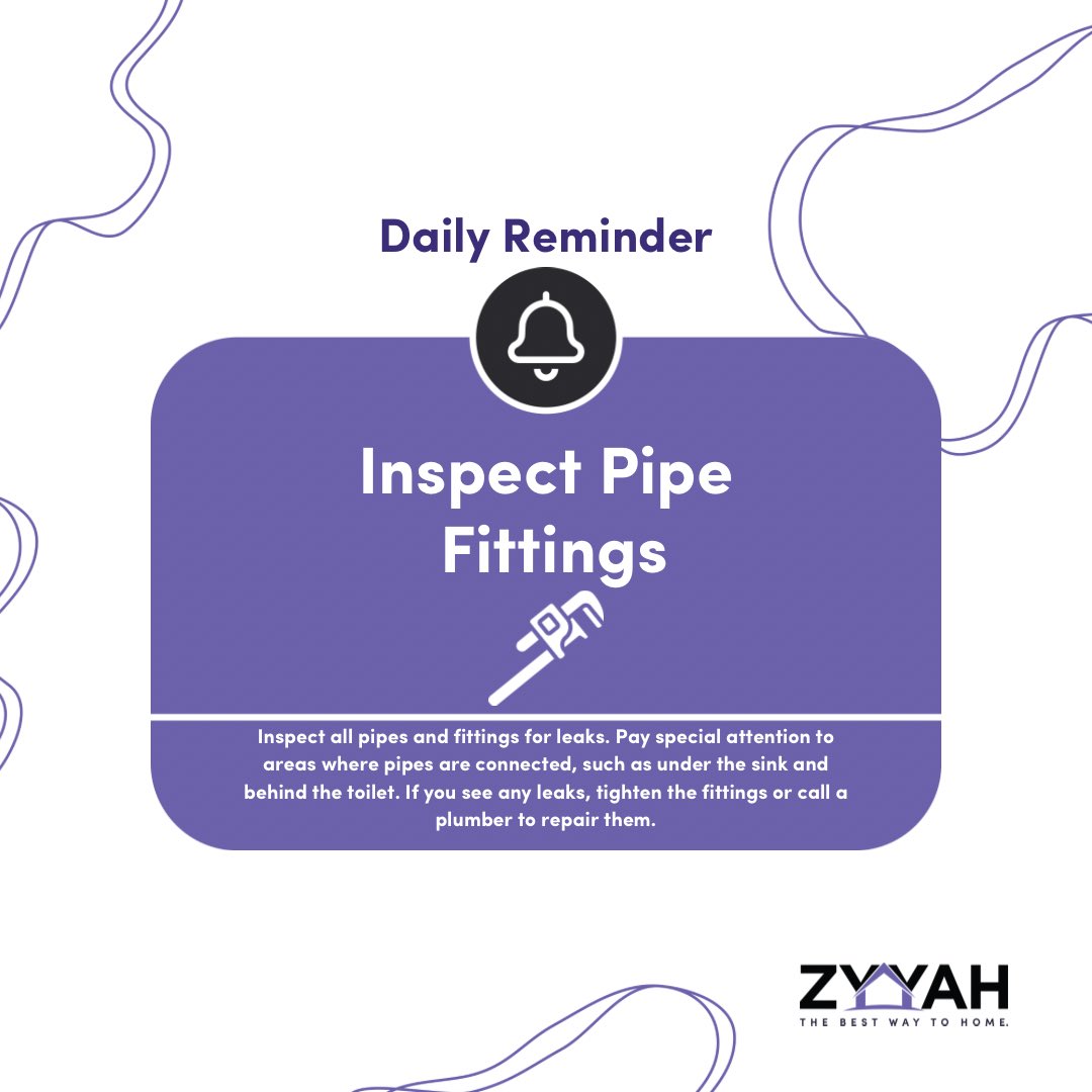 ZYYAH Home (@zyyahhome) on Twitter photo Homeowners here’s your Daily Reminder 🪠
#hometips #homeowner #plumbing #homerepair Homeowners here’s your Daily Reminder 🪠
#hometips #homeowner #plumbing #homerepair