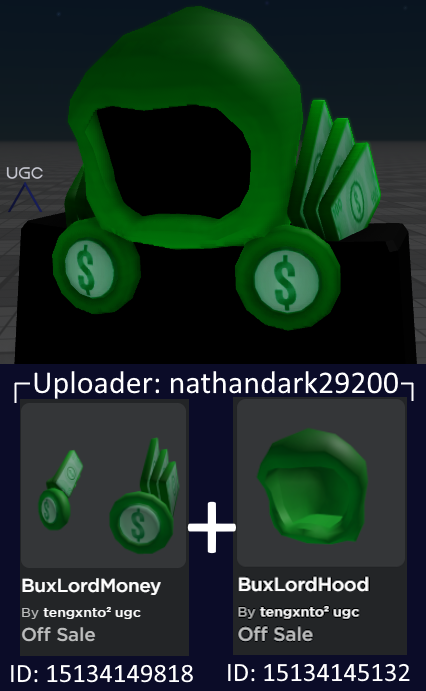 Peak” UGC on X: UGC creator RawFH05 uploaded a 1:1 copy of the limited Dominus  Pittacium retextured in Robux instead of Tix. #Roblox #RobloxUGC   / X