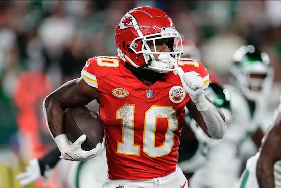 oneweekseason's tweet photo. NFL DFS WEEK 7 CHALK!

💨RUNNING BACK

🟢KENNETH WALKER (29%)
🏴‍☠️JOSH JACOBS (26%)
🔥ISIAH PACHECO (25%)
🐶JEROME FORD (23%)
🦁JAHMYR GIBBS (19%)

👐WIDE RECIEVER

⚡️KEENAN ALLEN (22%)
🐏COOPER KUPP (21%)
🟪ZAY FLOWERS (19%)

-

KENNETH WALKER

🟢As you’ll quickly see, Walker is yet another chalk back on this slate who is either a yardage-and-touchdown back or has some other serious contributor to fragility. The role and matchup are pristine (26 red zone opportunities including seven goal line carries, 70.1 percent opportunity share, backup Zach Charbonnet appears on the worse side of questionable after not practicing all week, Cardinals surrendering 1.50 yards before contact per carry), but that doesn’t change the fact that Walker doesn’t carry enough pass volume to offset the need for 100 yards on the ground and multiple scores to reach a GPP-worthy ceiling. 

🟢That is very much within his range of outcomes here, all things considered, but there is always merit to thinking twice about a yardage and touchdown back with a 4.2 yards per carry mark and a 20.5 percent stuffed run rate (Walker is a “ones and zeros” runner, capable of ripping off chunk gains but also struggling with consistent vision).

JOSH JACOBS

🏴‍☠️We’ll continue having the same discussion every week on Jacobs, it seems. The volume and role are great. The pass game usage is great. The efficiency is borderline laughable at this point, boasting a robust 2.9 yards per carry (63rd? lolz), 3.9 yards per touch (38th), 1.9 percent breakaway run rate (yeah, it gets that low), and a 25.2 percent stuffed run rate (for comparison, everyone’s favorite punching bear, Najee Harris, has a 25.4 percent stuffed run rate). 

🏴‍☠️The matchup has some serious recency bias associated with it as it yields the third worst net yards before contact value on the slate (behind only the Patriots and Buccaneers), yet the field seems to think the Bears are atrocious against the run still. 

🏴‍☠️The saving grace here is Jacobs has legitimate double digit target upside in this spot, although even the chances of that happening take a hit with veteran quarterback Brian Hoyer expected to draw the start this week.

ISIAH PACHECO

🔥Pacheco has been held to 18 running back opportunities or less in four of six games, with the two outlier games coming against the Jets in his hometown (20 carries and three targets) and against the hapless Broncos (16 carries and six targets). He has been held to four or fewer targets in four of six games with a season-high of six last week against the Broncos. 

🔥That said, the matchup generates the highest net yards before contact and Pacheco has increased his utilization in the red zone this season, seeing 22 red zone touches including four goal line carries through six games. We must play running backs, and Pacheco is a running back . . . kidding y’all. 

🔥Pacheco projects as one of the better point-per-dollar plays on the slate so it’s not all doom and gloom, I simply want to highlight the fact that he is probably more fragile than his expected ownership would indicate.

JAHMYR GIBBS

🦁I get it, the rookie is likely to see his highest snap rate and opportunity share of his short career. That’s the good. The bad is a matchup that generates a net yards before contact of just 1.28 yards, which is about the same as the Saints versus the Jaguars yielded on Thursday Night Football. Gibbs also somewhat quietly has 10 stuffed runs on just 39 carries, good for (bad for?) a 25.6 percent stuffed run rate (30th in the league). 

🦁The Ravens have held opposing backs to 4.0 yards per carry and have ceded just one rushing score through six games. Gibbs likely brings enough receiving usage to offset the need for multiple touchdowns in this spot, but he remains highly unlikely to surpass 100 yards on the ground, leaving behind a rather shaky ceiling.

-

KEENAN ALLEN 

⚡️Volume – good. Talent – good. Matchup – yikes city, population Keenan. Keenan has a locked-in, volume-induced floor in this spot due to expected game environment, projected volume, and talent, but he is going to need to surpass 100 yards receiving and find paint multiple times to pay off his lofty price tag. 

⚡️Also, how quickly the field is to forget (or completely neglect?) Keenan’s splits with running back Austin Ekeler on and off the field during the previous three seasons. Spoiler alert – they aren’t pretty. But he’s the top wide receiver in the game with the highest game total, so we must play him . . . right? RIGHT? The price is wrong, Bob. 

⚡️The funniest part is Keenan is priced right between two wide receivers that are in much better matchups with greater chances of seeing 15+ targets in Stefon Diggs and Davante Adams (and also have much higher touchdown equity).

COOPER KUPP 

🐏Yes. End of analysis.

ZAY FLOWERS 

🟪The rookie wide receiver has double digit looks in half of his games this season, all while his team averages the third fewest pass attempts per game through six weeks. 

🟪Per PFF, Flowers leads Baltimore receivers in fantasy points per route run (0.45) and receiving grade (77.4) against zone coverage this season, of which the Lions are in at an above average 77.3 percent clip. But a lot of that is due to his presence on the field at a rate much higher than anyone else on the team. His moderate 22.8 percent targets per route run rate against zone coverage helps tell the full story here. 

🟪Flowers is highly likely to see eight to 10 targets in this spot but I am slightly hesitant to extrapolate an elite cost-considered ceiling on his small sample size – not to mention the matchup is less than ideal and the primary target earner against zone coverage in this offense remains tight end Mark Andrews, who might be the most mispriced player on the entire slate (they are the same price at $5,700).

-

The rest of @HilowFF's End Around including...

⭐️A MYSTERY RB
⭐️Leverage Stacks
⭐️Cheap upside WRs

...can all be found in the Scroll.

Ownership projections updated throughout the weekend!