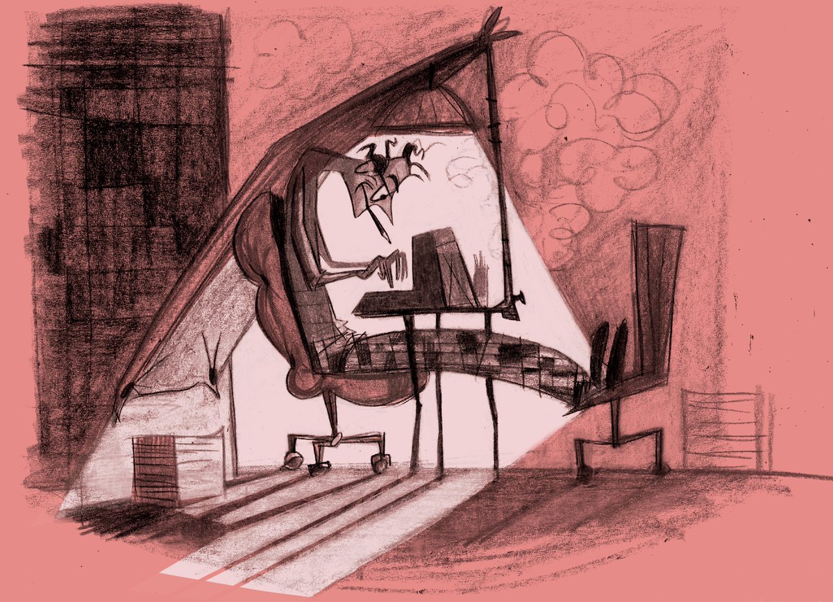 ani_obsessive's tweet image. Concept art by Stef Choi for Coraline (2009), dir. Henry Selick, Laika