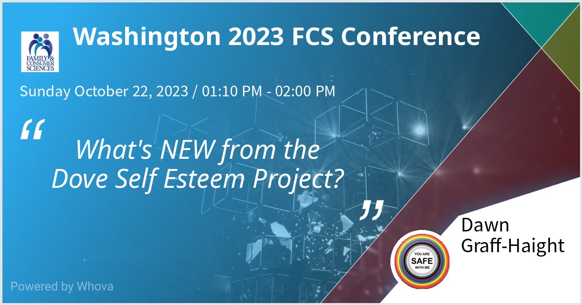 dghaight's tweet photo. I am speaking at Washington 2023 FCS Conference. Please check out my talk if you're attending the event!  - via #Whova event app #doveselfesteemproject https://t.co/qfN5FbTQuc
