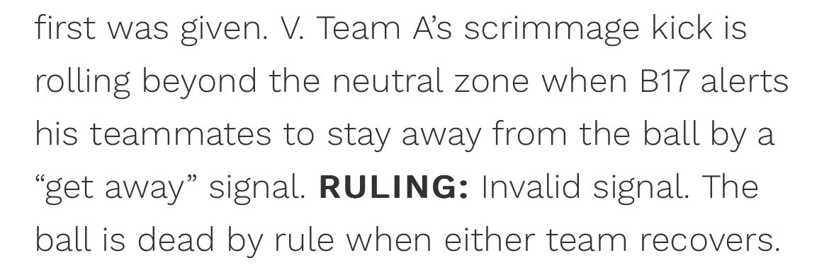 Terrible rule, but legit 🤦‍♂️