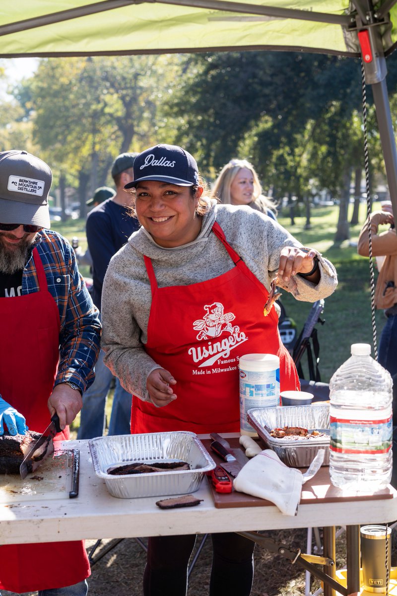 GoOakCliff's tweet photo. It's BBQ season, and Oak Cliff knows how to celebrate! Join us at the 14th Annual Blues, Bandits, and BBQ Festival on Nov 11th at Kidd Springs Park. Get ready for a day of sizzling BBQ, soulful blues, and good times! 🎸🍖 #BBQSeason https://t.co/1jsAvXMfcA