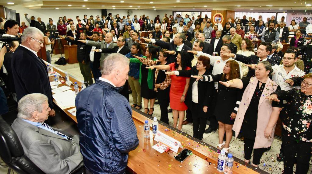 Y <a href="/leobardosoto/">Leobardo Soto</a> se consolida como secretario general de la Federación de Trabajadores de la <a href="/CTMPuebla/">CTM_FTPuebla</a> hasta el 2029
¡Felicidades amigo!