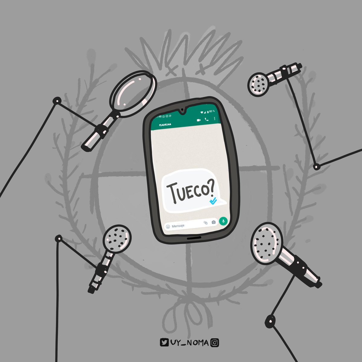 UyNomaColectivo's tweet photo. Lo dijo la Vice, nos están escuchando.
#Tueco https://t.co/f7tYCABtmY