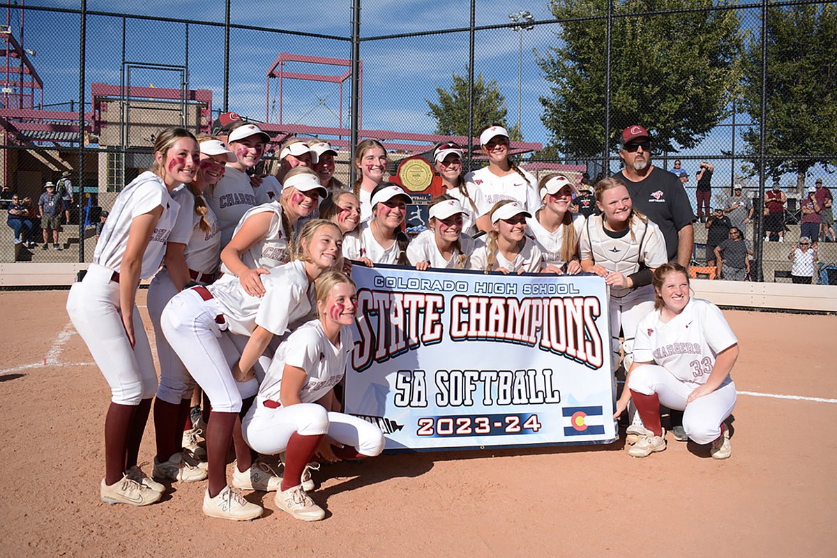 JeffcoAthletics's tweet photo. SOFTBALL
Photos from today's Class 5A state championship game. Chatfield with the 11-3 victory over Erie.
Story will post on @coloradopreps tonight. #copreps https://t.co/T0L31oqUMM