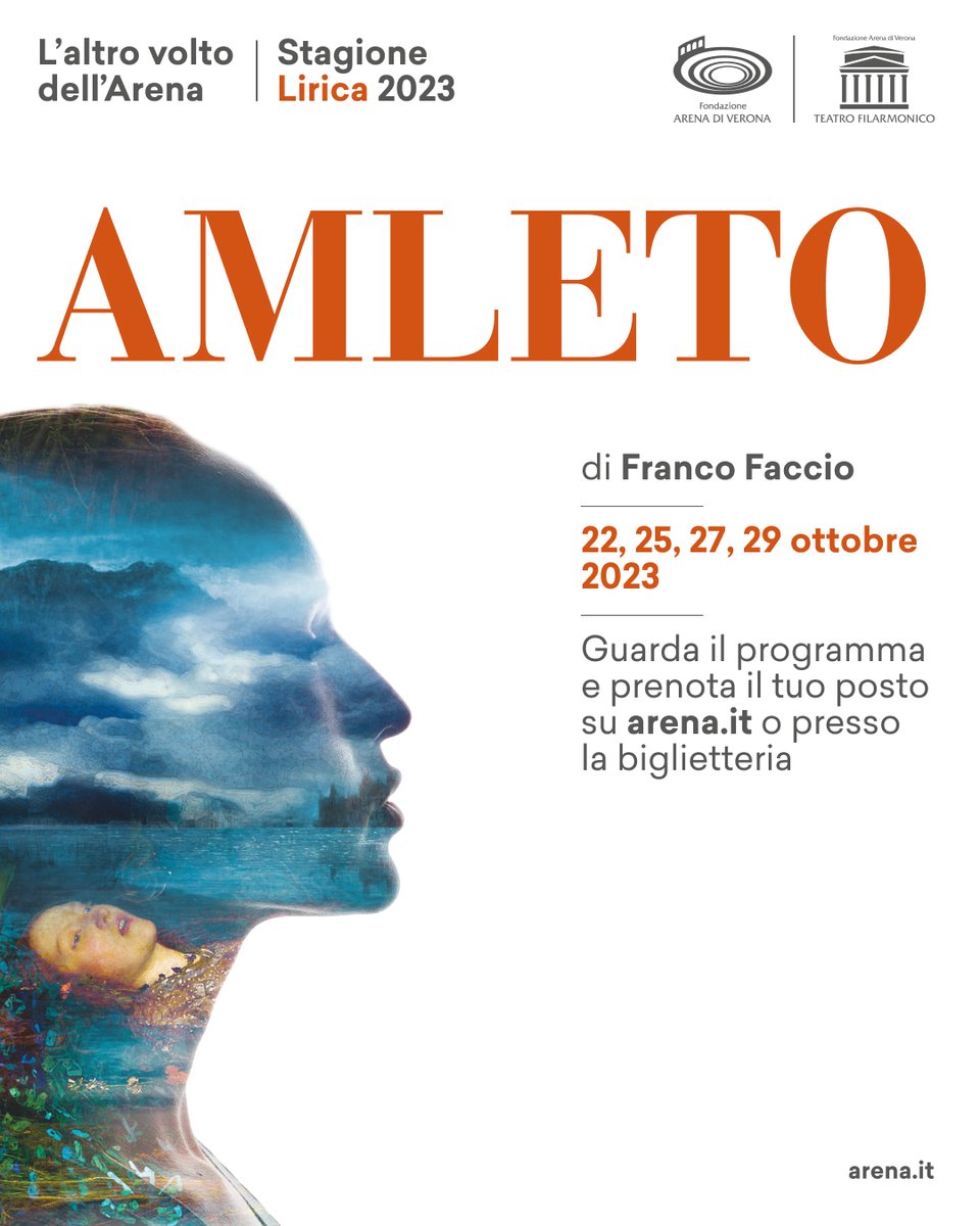 Da riscoprire da oggi al #TeatroFilarmonico di #Verona una gemma dimenticata della #Scapigliatura: #Amleto di #FrancoFaccio.

In bocca al lupo a #GiuseppeGrazioli sul podio e #FrancescoPittari (Re di Gonzaga)!
<a href="/arenadiverona/">Arena di Verona</a> 
arena.it/it/teatro-fila…