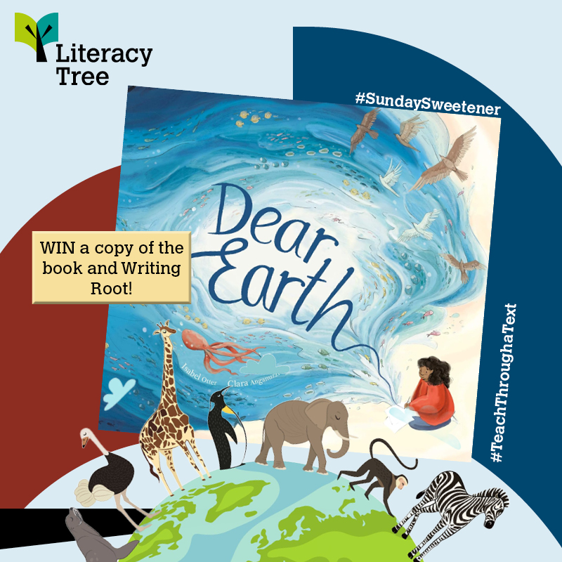 theliteracytree's tweet photo. Our #SundaySweetener this week is a wonderful book which we have just created a brand-new Writing Root for! To win both of them (and a tote bag!) repost and tag a friend for an extra extra entry. Make sure you are following! Entries close at 9pm. https://t.co/o8vl50HDsv